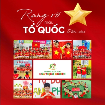 Rực rỡ sắc đỏ tự hào Việt Nam tại Hoa Trạng Nguyên